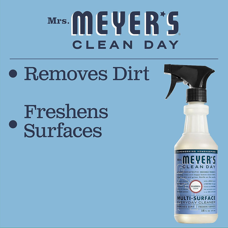 Mrs. Meyer'S All-Purpose Cleaner Spray, Bluebell, 16 Fl. Oz - Pack of 3 - Puck's