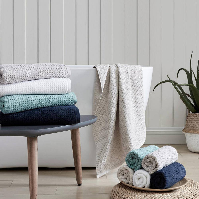 Northern Pacific 6-Piece Grey Cotton Towel Set
