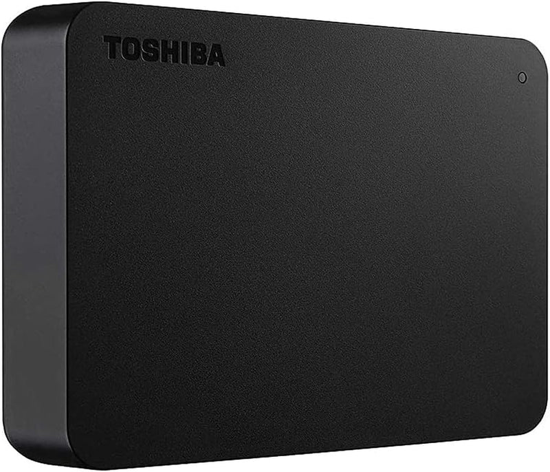 Canvio Basics 4TB Portable External Hard Drive USB 3.0, Black - HDTB440XK3CA - Puck's