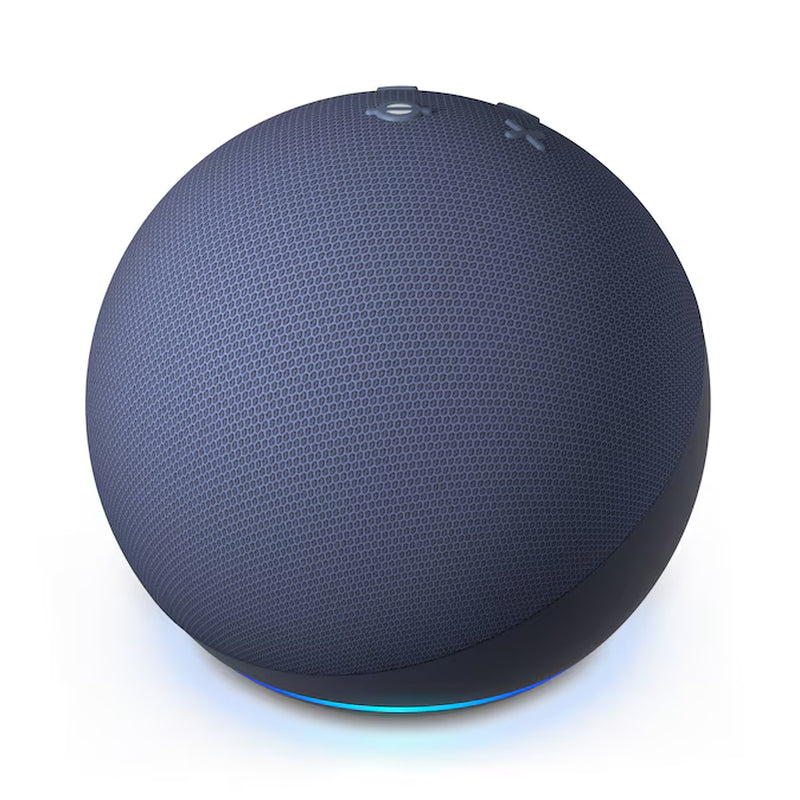 Echo Dot (5Th Gen, 2022 Release) with Bigger Vibrant Sound, Helpful Routines and Alexa - Deep Sea Blue - Puck's
