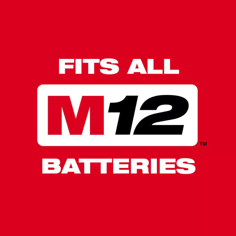 M12 FUEL SURGE 12V Lithium-Ion Brushless Cordless 1/4 In. Hex Impact Driver Compact Kit W/Two 2.0Ah Batteries, Bag - Puck's