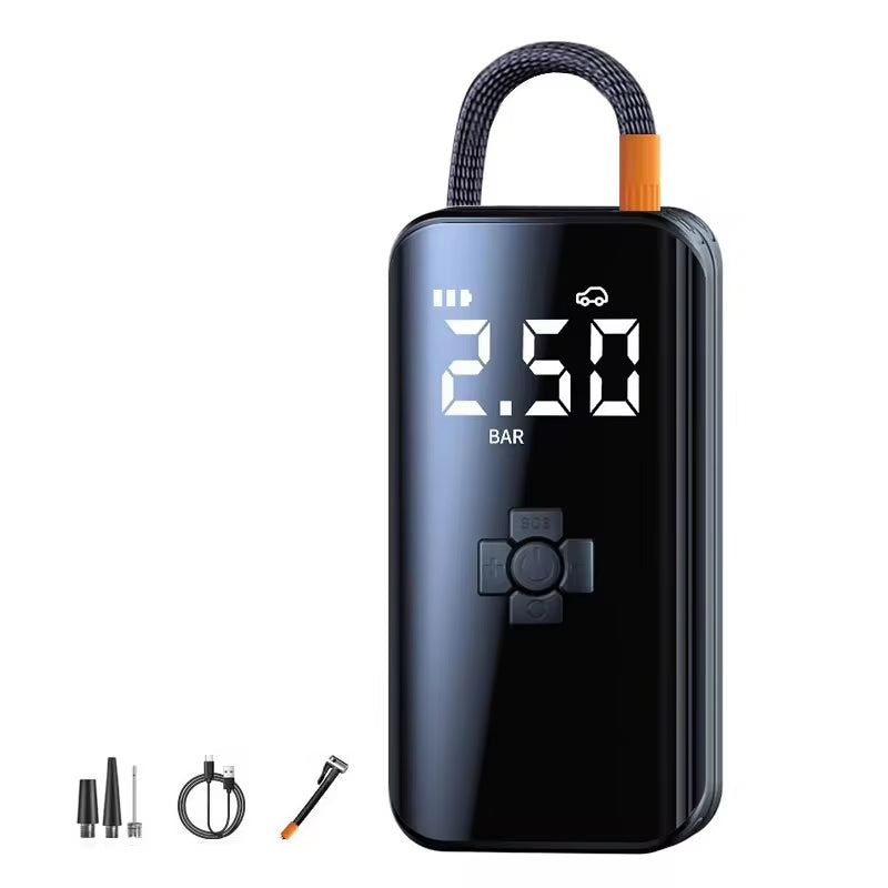 1Pc Wireless Car Air Compressor Air Pump Electric Tire Inflator Pump for Motorcycle Bicycle Boat AUTO Tyre Balls Inflatable - Puck's