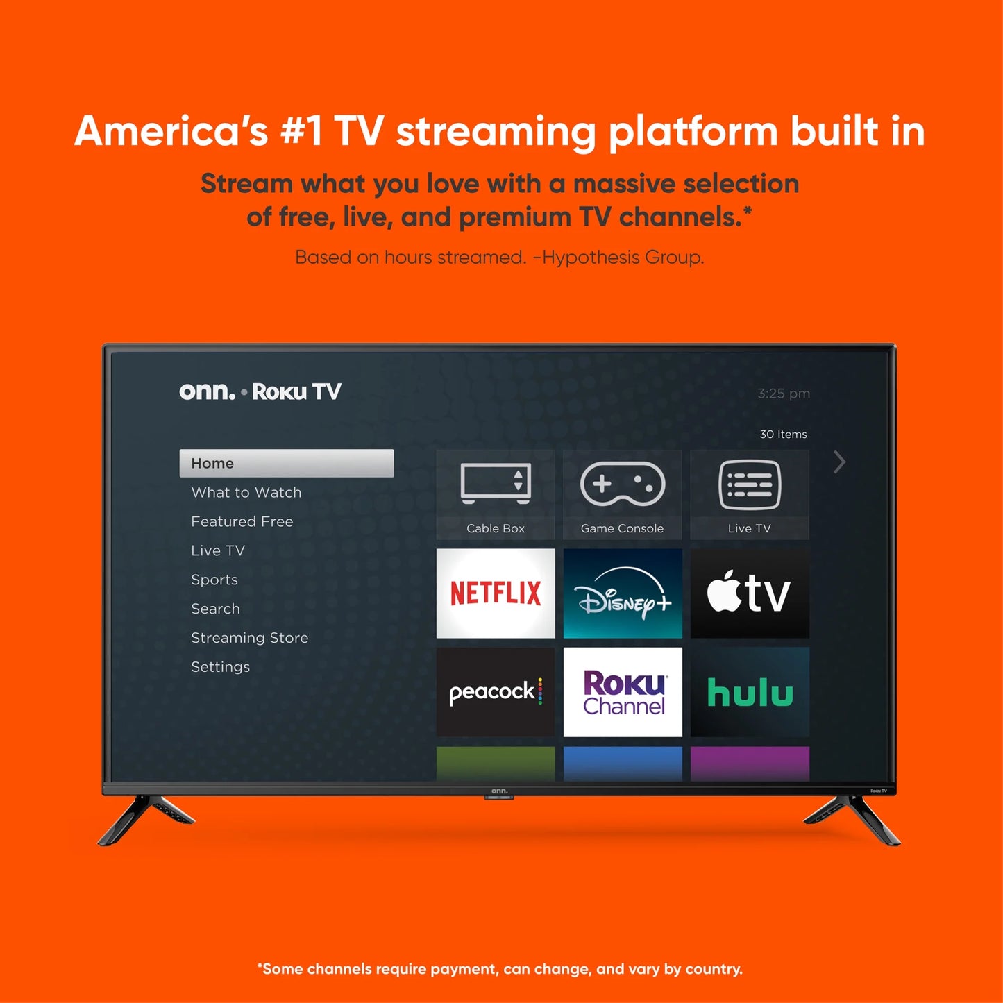 . 50” Class 4K UHD (2160P) LED Roku Smart Television HDR (100012585) - Puck's