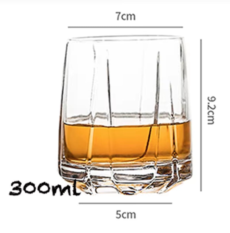 Whiskey Glasses,Scotch Glasses,Old Fashioned Whiskey Glasses/Perfect Gift for Scotch Lovers/Style Glassware for Bourbon/Rum - Puck's