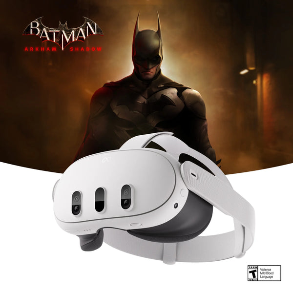 3 512 GB - de krachtigste Quest - Ultieme Mixed Reality-ervaringen - Batman: Arkham Shadow en een proefversie van 3 maanden van + inbegrepen - Puck's