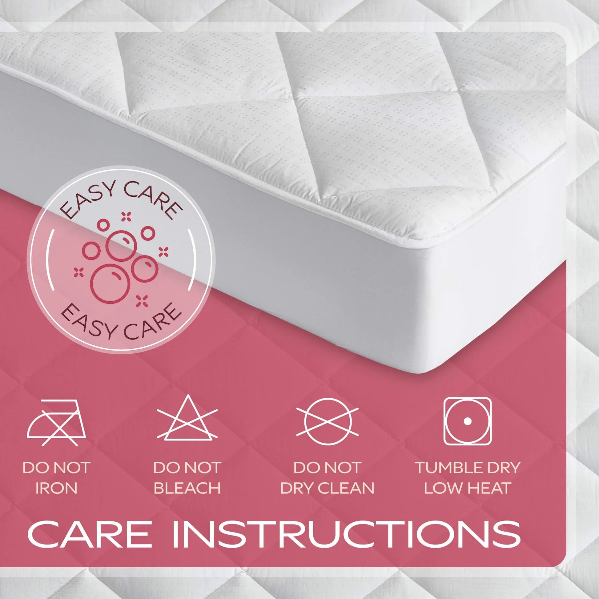 Twin XL Size Mattress Pad - Luxurious Cotton Sateen Mattress Protector - Soft, Comfortable, and Breatheable Mattress Cover - Mattress Pad Protects Mattress from Dust, Dirt, Spills, and Stains.