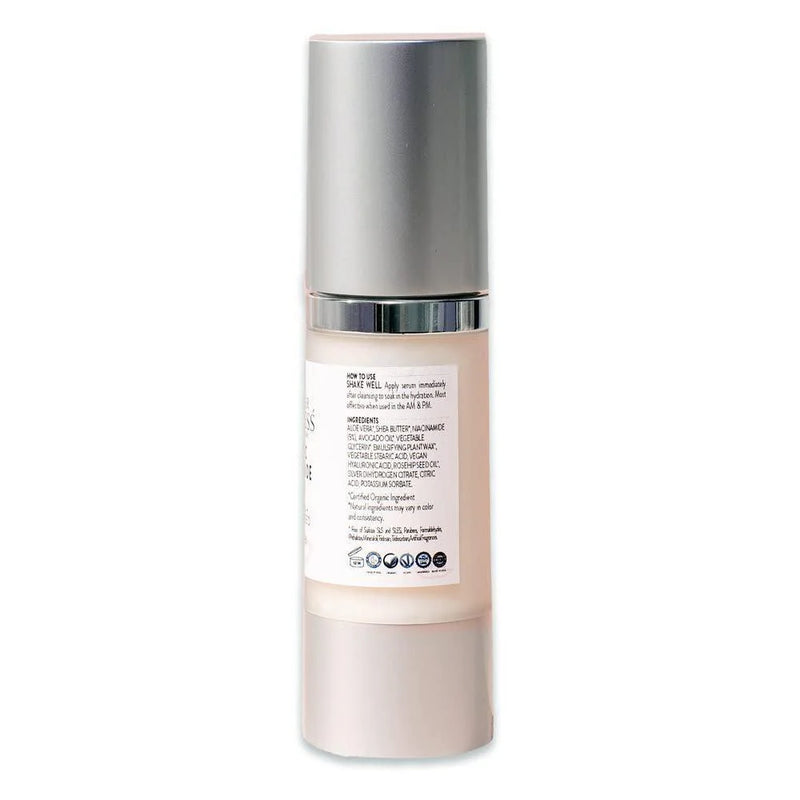 Organic anti Aging Serum with Niacinamide Vitamin B3 Tightens Pores Reduces 1 Oz - Puck's