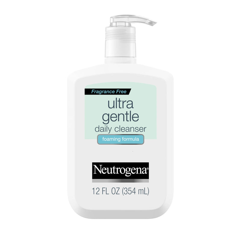 (2 paar) Geurvrije Ultra Milde Schuimende Gezichtsreiniger, 12 Fl. Oz - Puck's