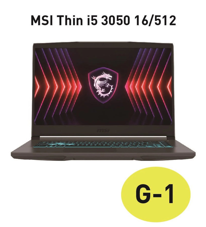 Thin 15.6 Inch FHD 144Hz Gaming Laptop Intel Core I5-13420H NVIDIA Geforce RTX 3050 - 16GB DDR4 512GB SSD Gray (2024) - Puck's
