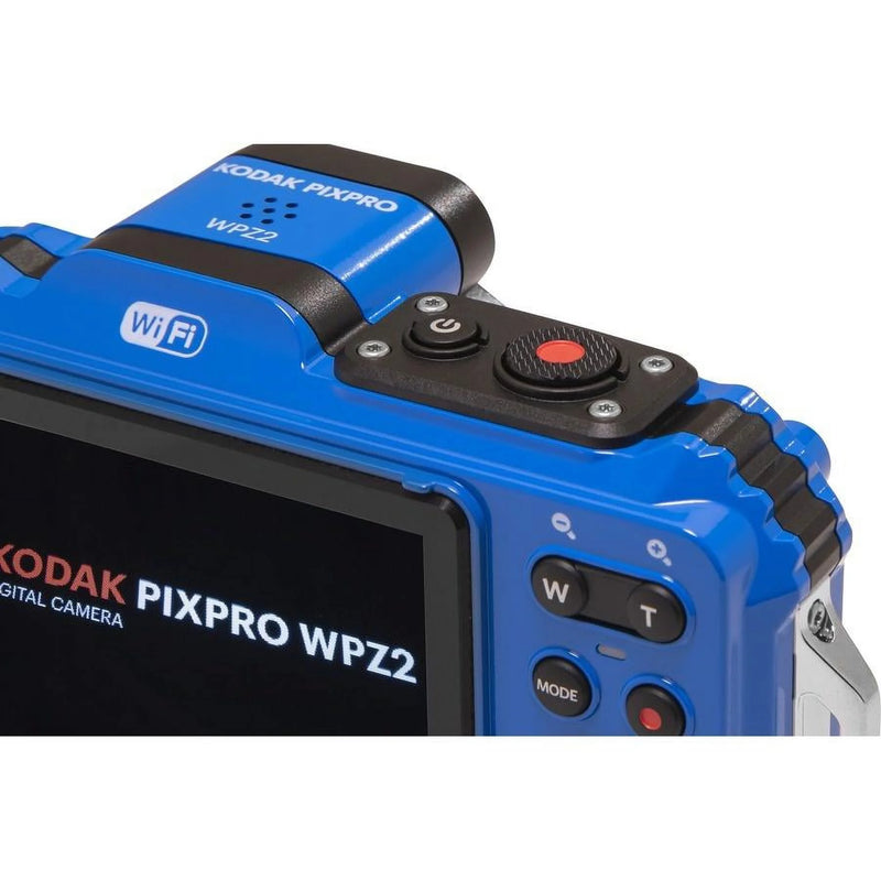 PIXPRO WPZ2 - Digital Camera - Compact - 16.35 MP - 1080P / 30 Fps - 4X Optical Zoom - Wi-Fi - Underwater up to 45 Ft - Puck's