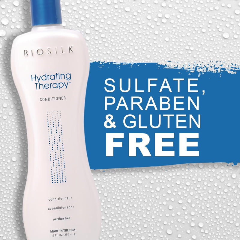 Hydrating Conditioner, Replenishes Moisture for Strong & Smooth Hair, Sulfate, Paraben, & Cruelty-Free, 12 Oz - Puck's