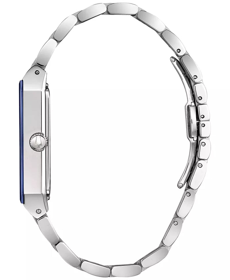 Men'S Futuro Diamond-Accent Stainless Steel Bracelet Watch 31X45Mm, Created for Macy'S - Puck's