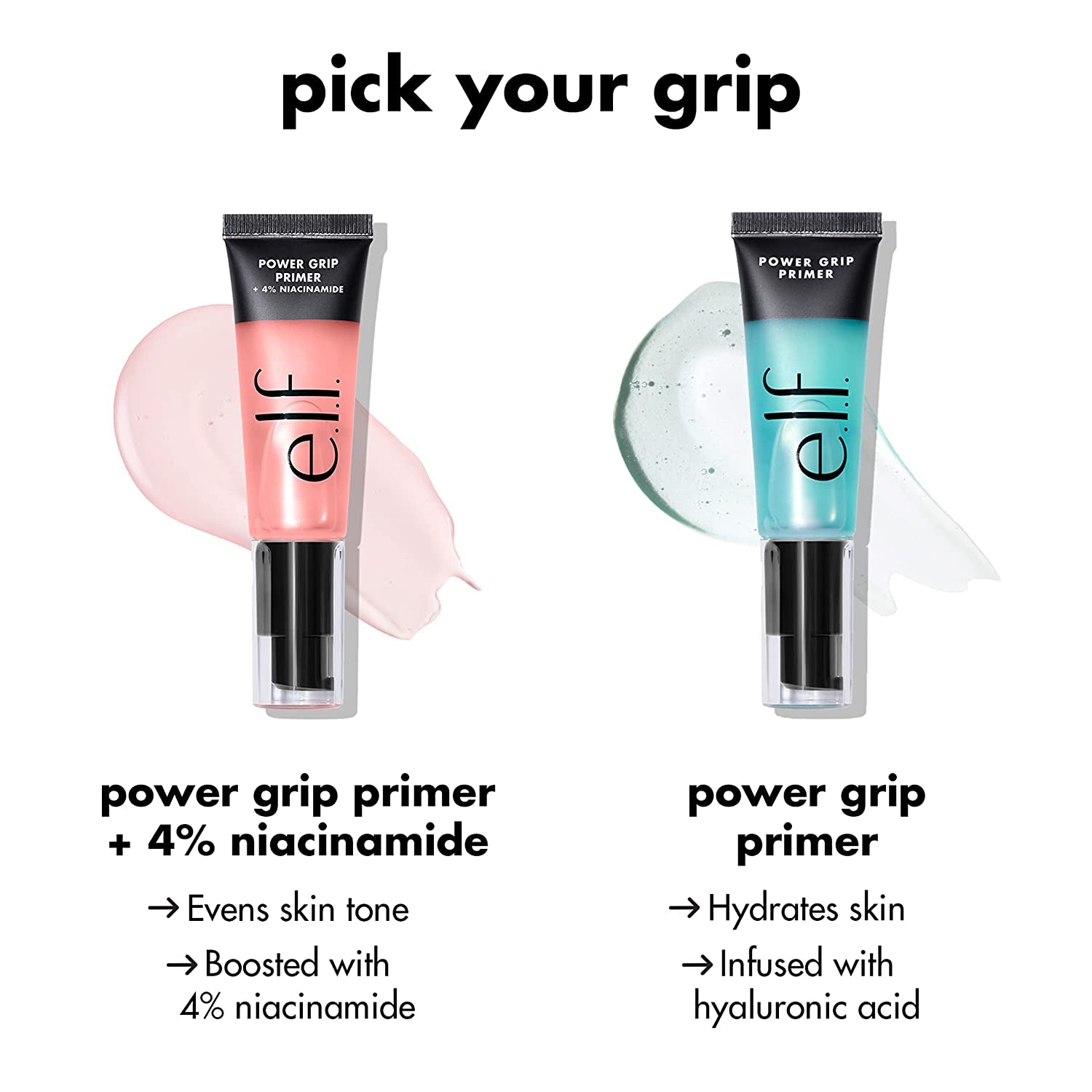 Power Grip Primer, Gel-Based & Hydrating Face Primer for Smoothing Skin & Gripping Makeup, Moisturizes & Primes, 0.811 Fl Oz (24 Ml.) - Puck's