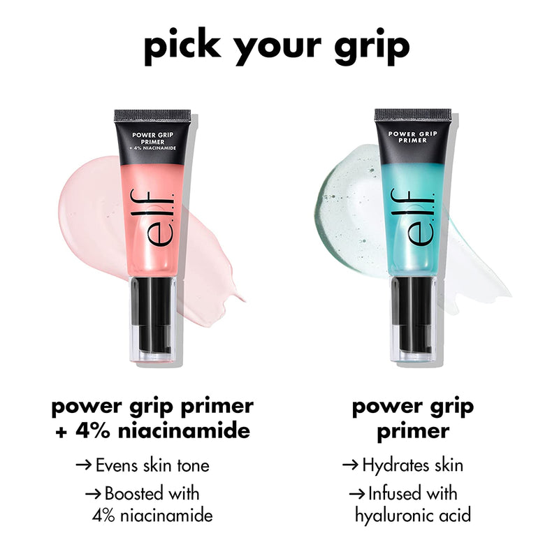 Power Grip Primer, Gel-Based & Hydrating Face Primer for Smoothing Skin & Gripping Makeup, Moisturizes & Primes, 0.811 Fl Oz (24 Ml.) - Puck's
