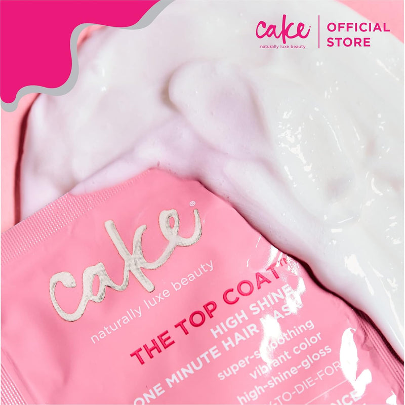 the Top Coat One Minute High Shine Hair Mask, 1.69 Ounce - Puck's