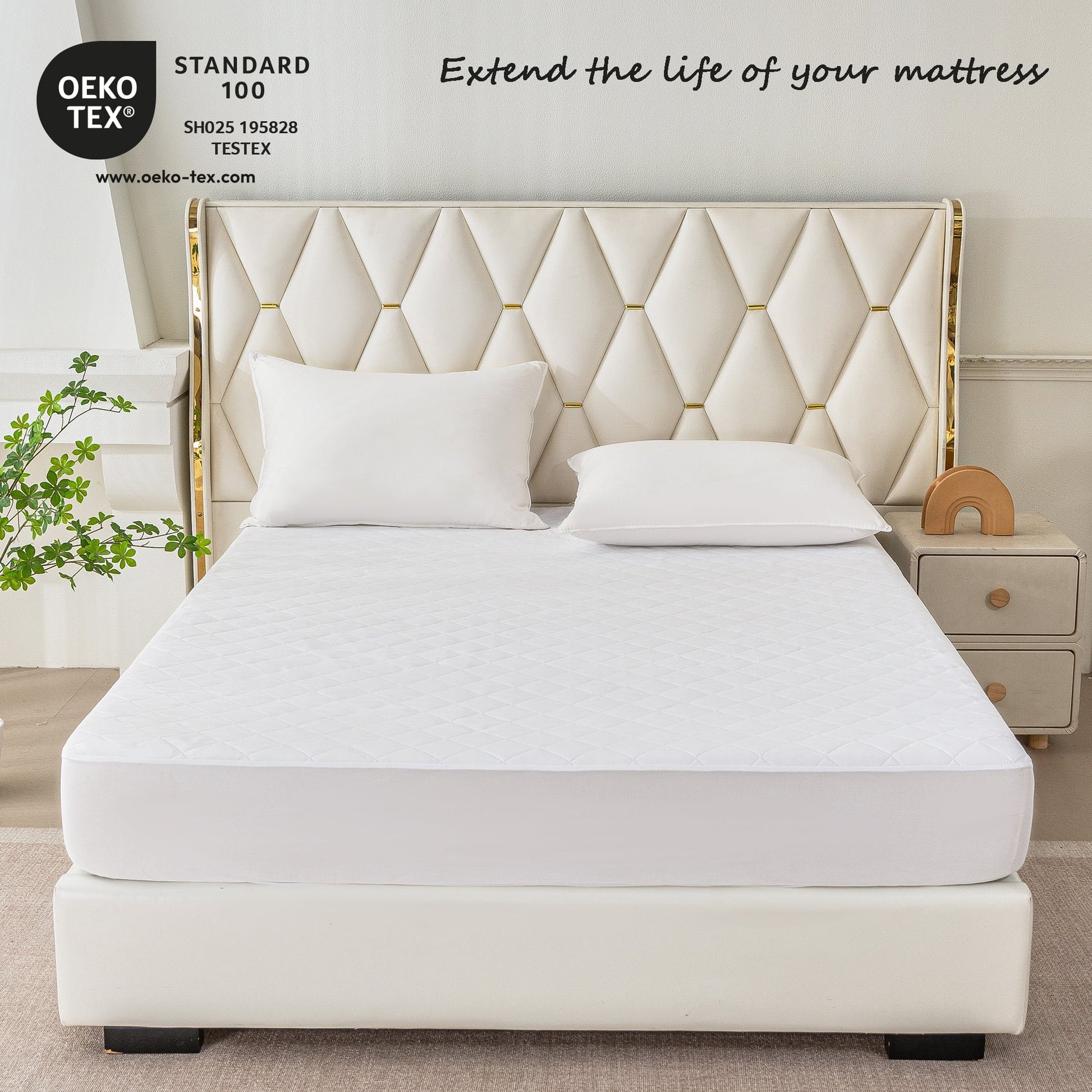 Super Soft Quilted Mattress Pad, Twin/Twin-Xl 39 in X 80 In