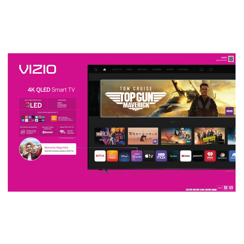75" klasse Quantum Pro 4K QLED HDR Smart TV (VQP75C-84)