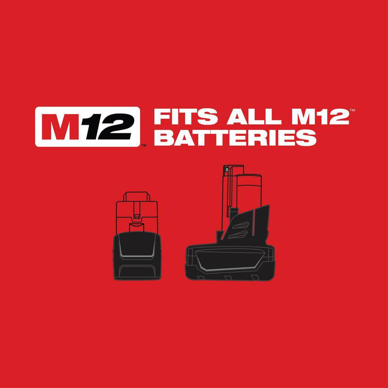 M12 12V Lithium-Ion Cordless Boor-/Impact Bestuurder/Ratel/Hackzall Recip Zaag/Multi-Tool Combo Kit (5-Tool) - Puck's