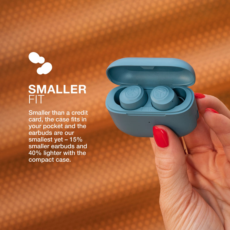 Go Air Pop True Wireless Earbuds W/ Charging Case, Slate - Puck's