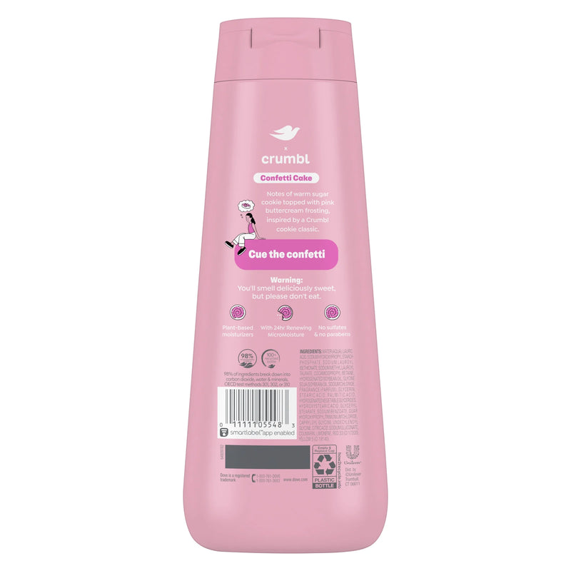 Crumbl Moisturizing Liquid Body Wash Confetti Cake, 20 Oz - Puck's