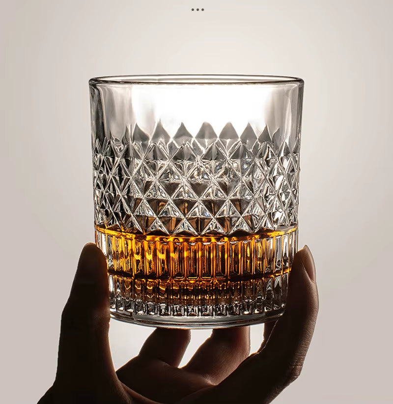 Whiskey Glasses,Scotch Glasses,Old Fashioned Whiskey Glasses/Perfect Gift for Scotch Lovers/Style Glassware for Bourbon/Rum - Puck's