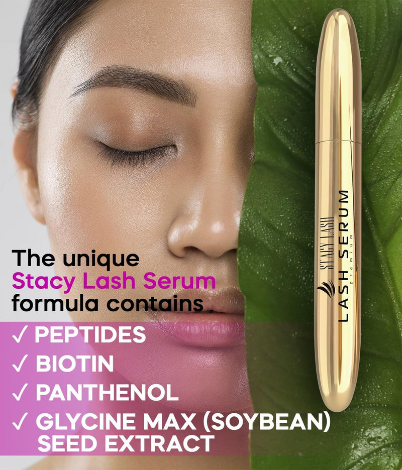 Lash Shampoo 100Ml+ Eyelash Growth Serum Eye Makeup Remover + Lash Serum for Eyelash Growth and Thickness/Lash Cleaning Kit of Lash Cleanser + Brush & Eyelash Serum to Grow Lashes… - Puck's