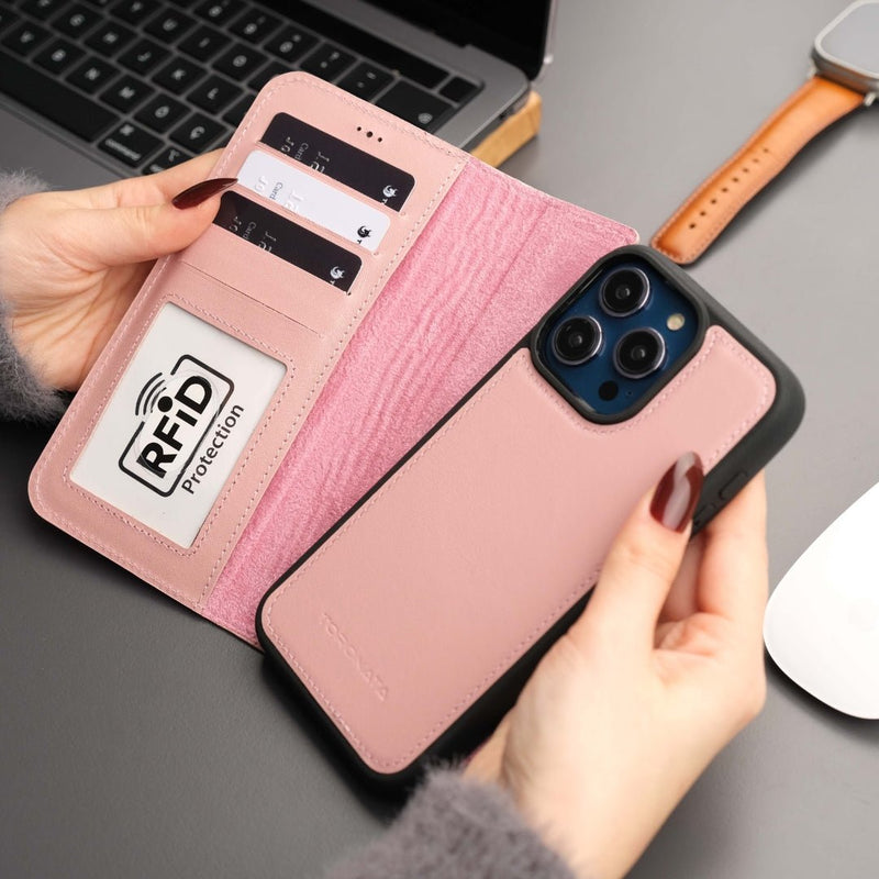 Casper iPhone 16 Wallet Case Leather MagSafe - Puck's
