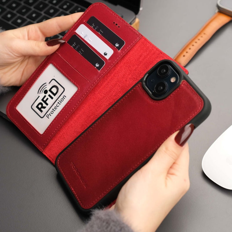 Casper iPhone 16 Wallet Case Leather MagSafe - Puck's