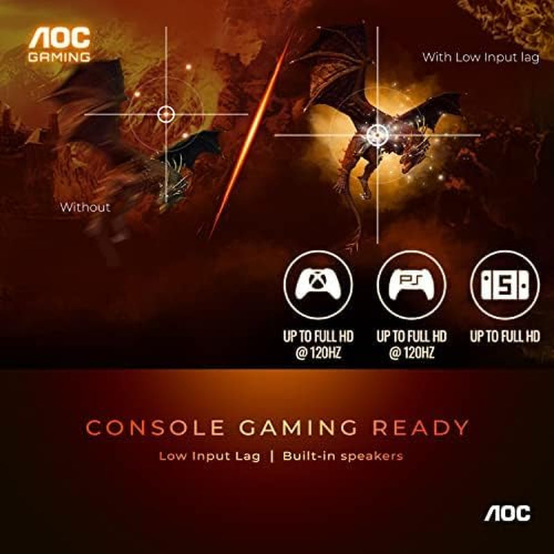 C27G2Z 27" Curved Frameless Ultra-Fast Gaming Monitor, FHD 1080P, 0.5Ms 240Hz, Freesync, 2X HDMI 2.0, 1X Display Port, Height Adjustable, Xbox PS5 Switch Ready, 3-Year Zero-Bright-Dot - Puck's