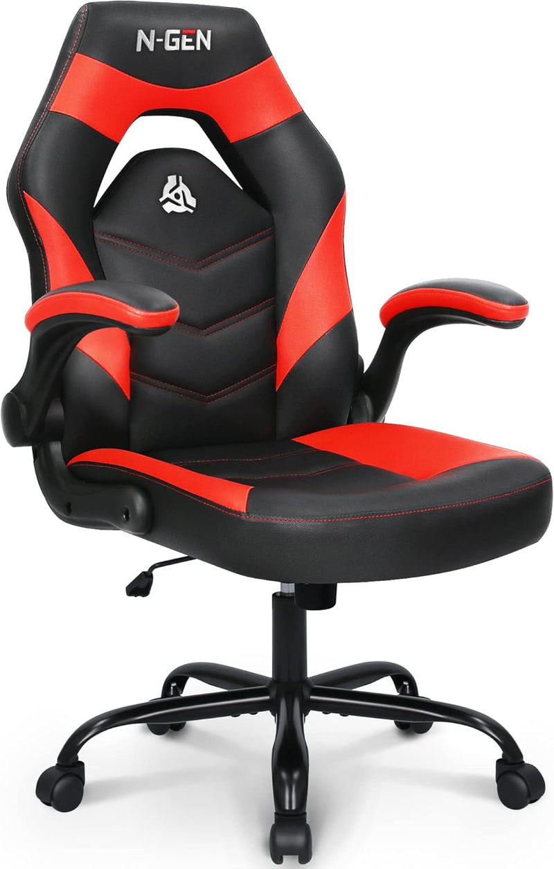 N-GEN Video Gaming Computer Chair Ergonomic Office Chair Desk Chair - Puck's