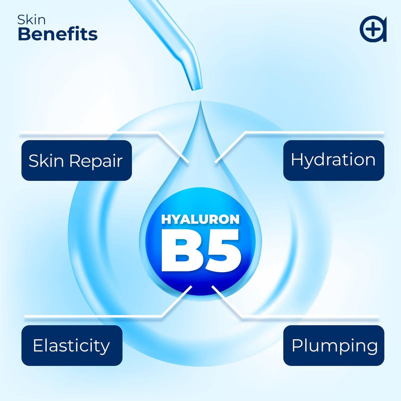 Pure Hyaluronic Acid Serum for Face with Vitamin B5 Hydrating Serum for Skin - Puck's