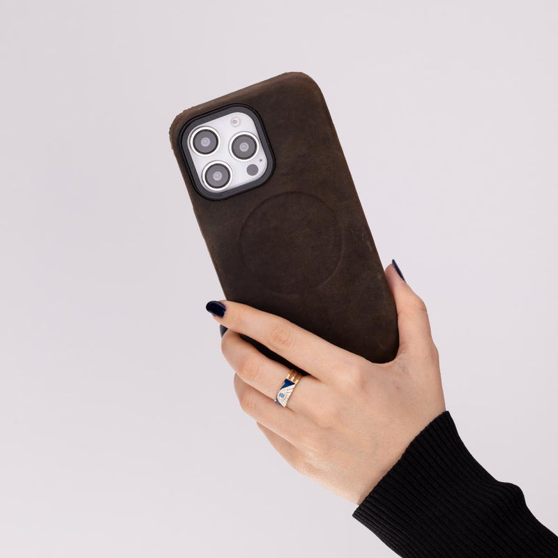 Cullman Leather iPhone 16 Pro Max Case - Puck's