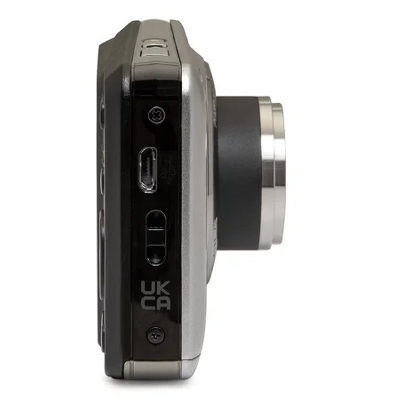 PIXPRO FZ55 Friendly Zoom Digital Camera, Silver - Puck's