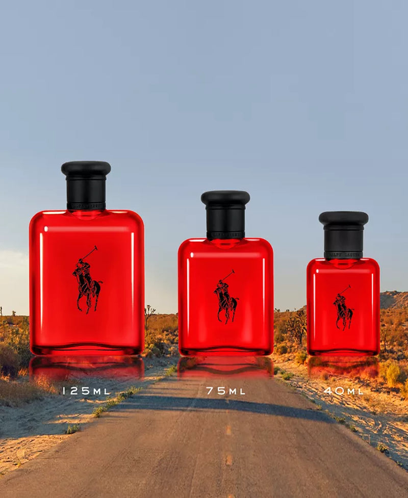 Polo Red Eau De Toilette Spray, 6.7 Oz - Puck's