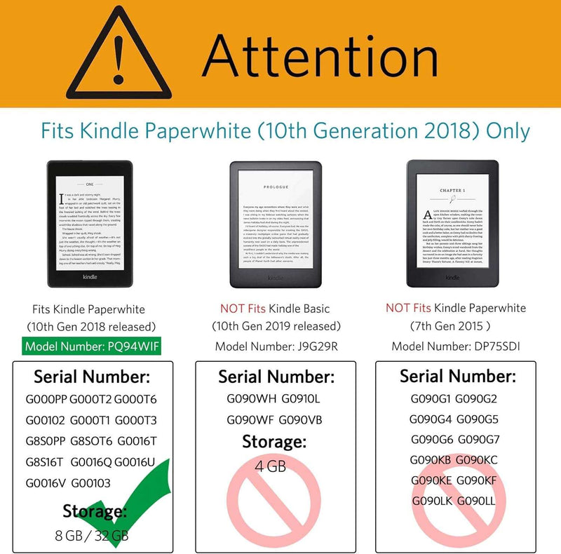Case for Kindle Paperwhite - All New PU Leather Cover with Auto Sleep Wake Feature for Kindle Paperwhite Signature Edition and Kindle Paperwhite 11Th Generation 2021 Released - Puck's
