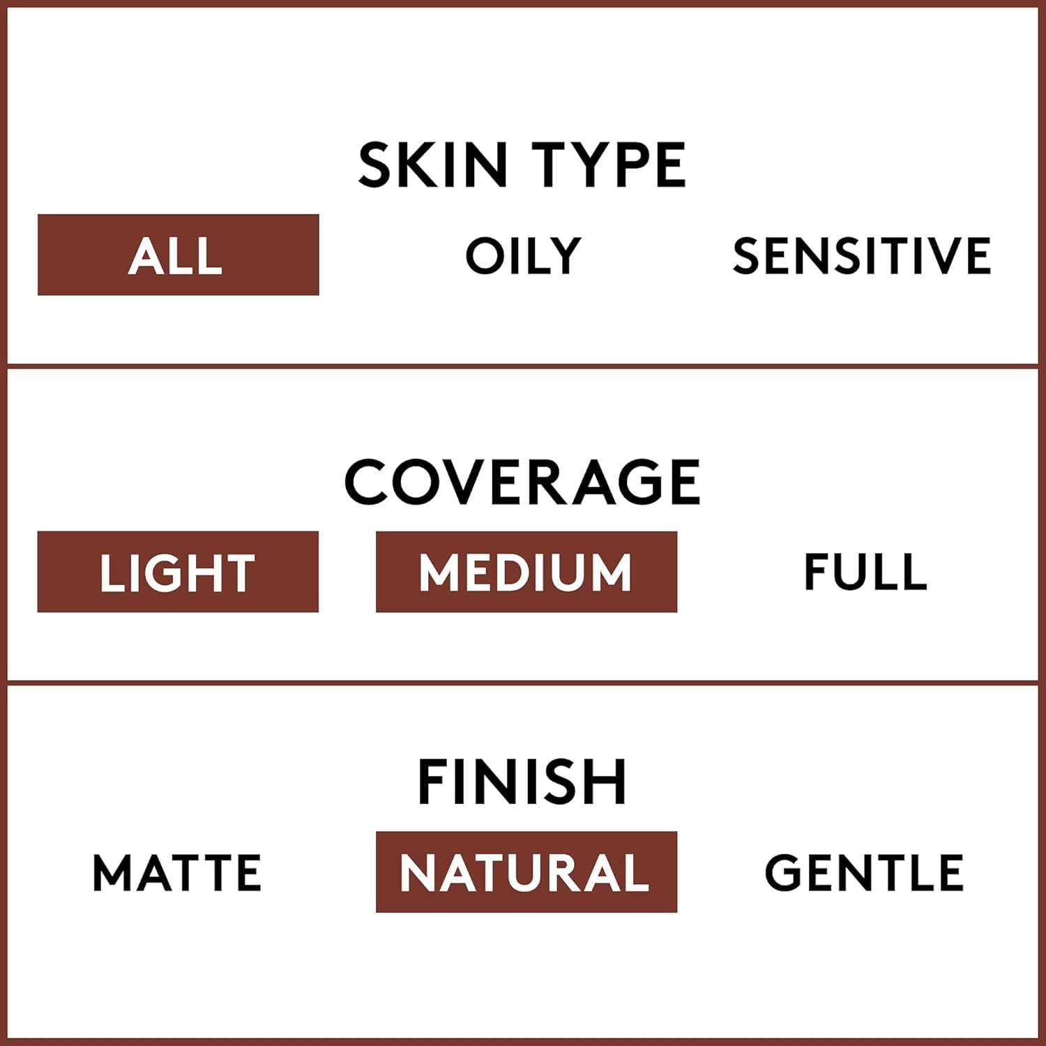 Clean Makeup Foundation Creamy Natural 120, 1 Oz (Packaging May Vary) - Puck's