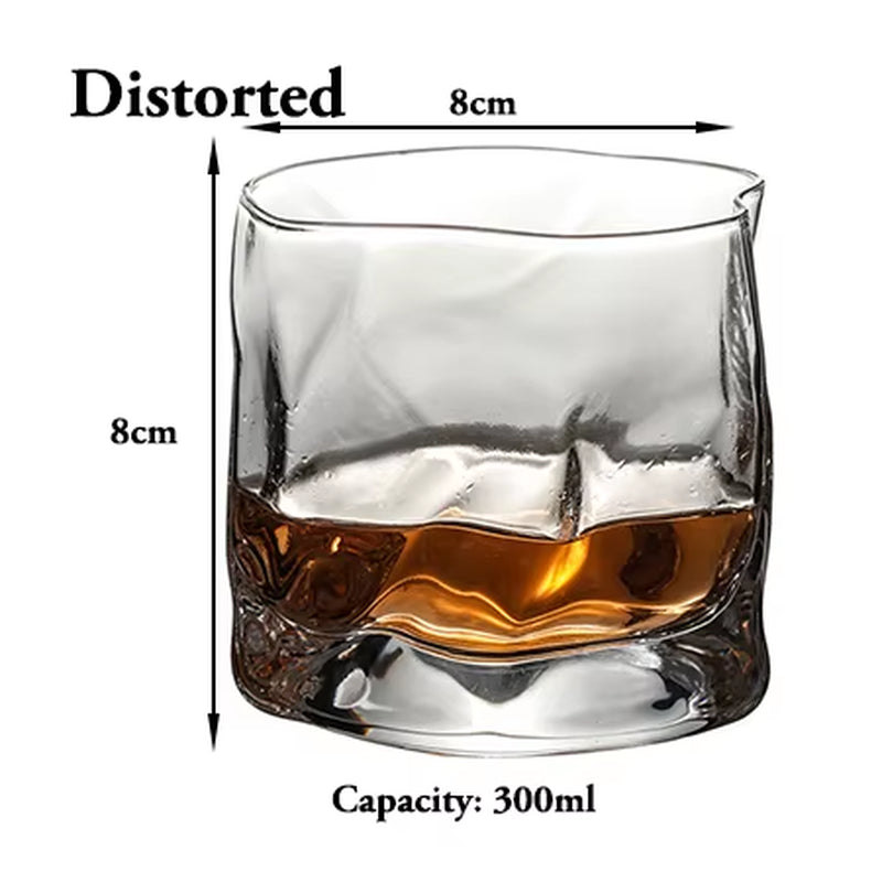 Whiskey Glasses,Scotch Glasses,Old Fashioned Whiskey Glasses/Perfect Gift for Scotch Lovers/Style Glassware for Bourbon/Rum - Puck's