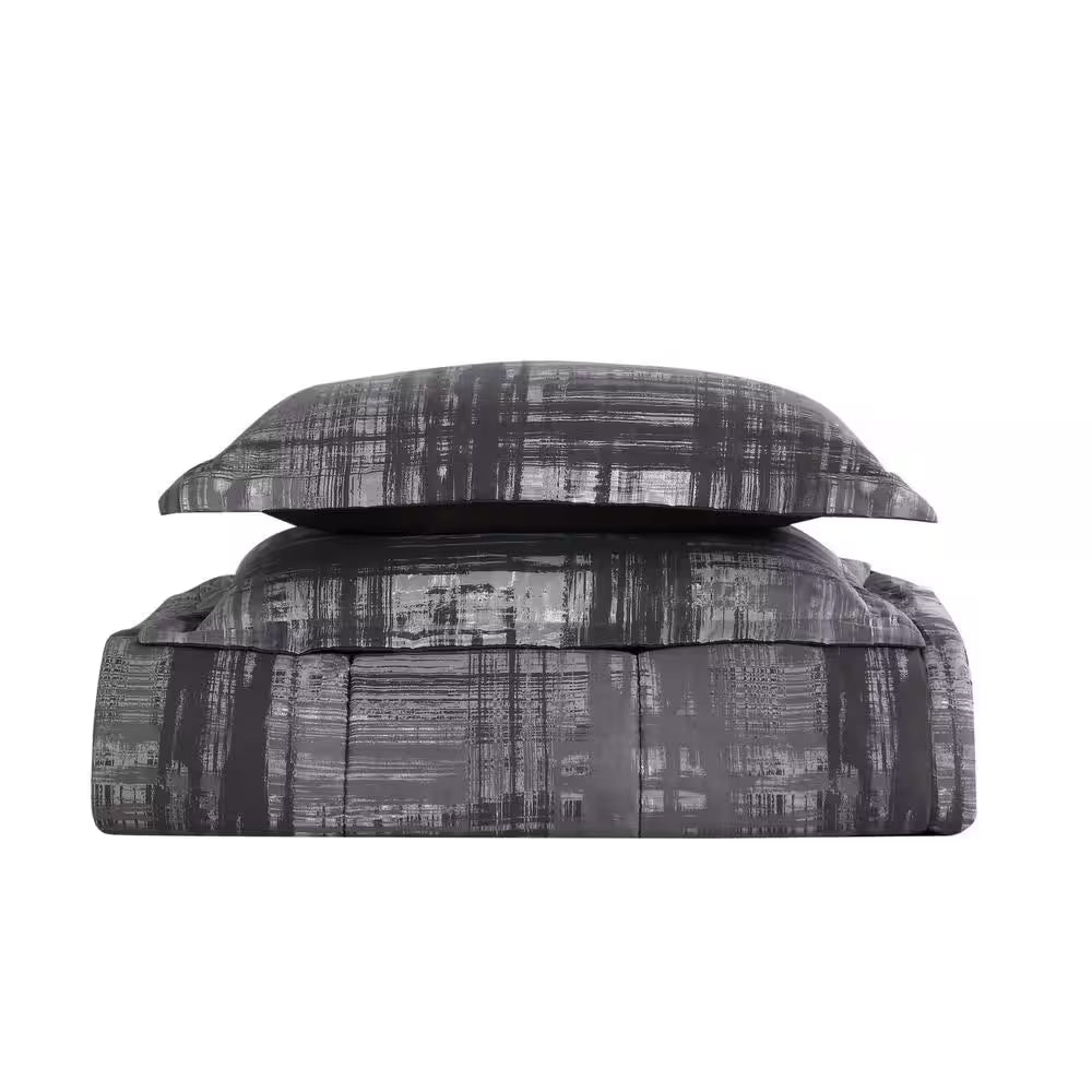 Camden 2-Piece Gray Twin XL Comforter Set