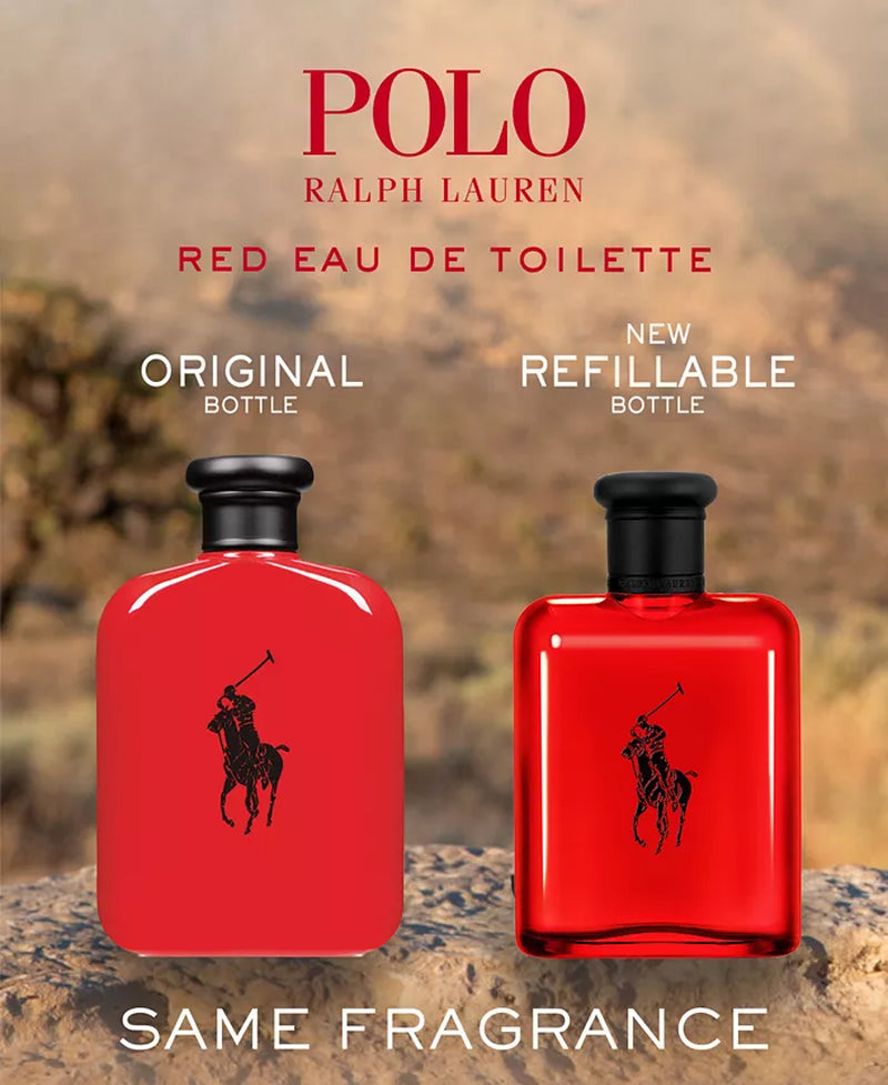 Polo Red Eau De Toilette Spray, 6.7 Oz - Puck's
