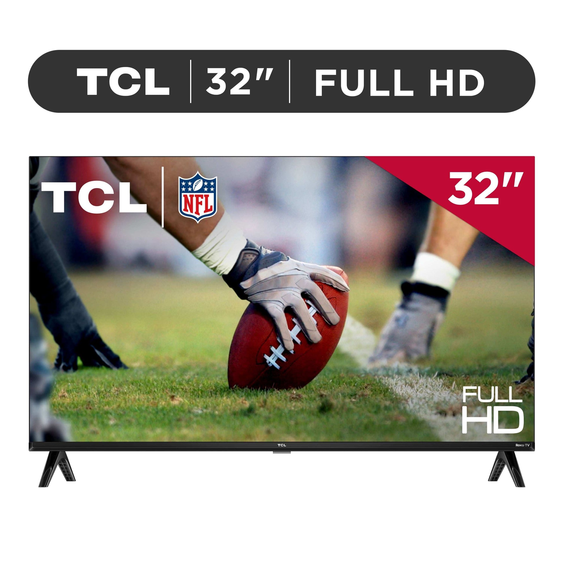 32” Class S3 (32S357) Full HD 1080P LED Smart TV with Roku TV - Puck's