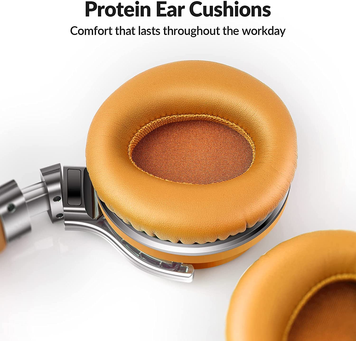 Million Sold 10 Years Classic E7 Active Noise Cancelling Headphones with Upgraded Noise Cancellation, Bluetooth Headphones Wireless with HD Sound Vivid Deep Bass, for Home Office Travel Birthday Gift - Puck's