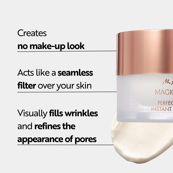Magic Care Perfect Teint (1.01 Fl Oz) - Transparent Make Up, Skin Care Face Cream and Makeup Primer. Beauty Product That Is Known to Minimize Wrinkles & Pores, with Peptide Complex & Retinol - Puck's