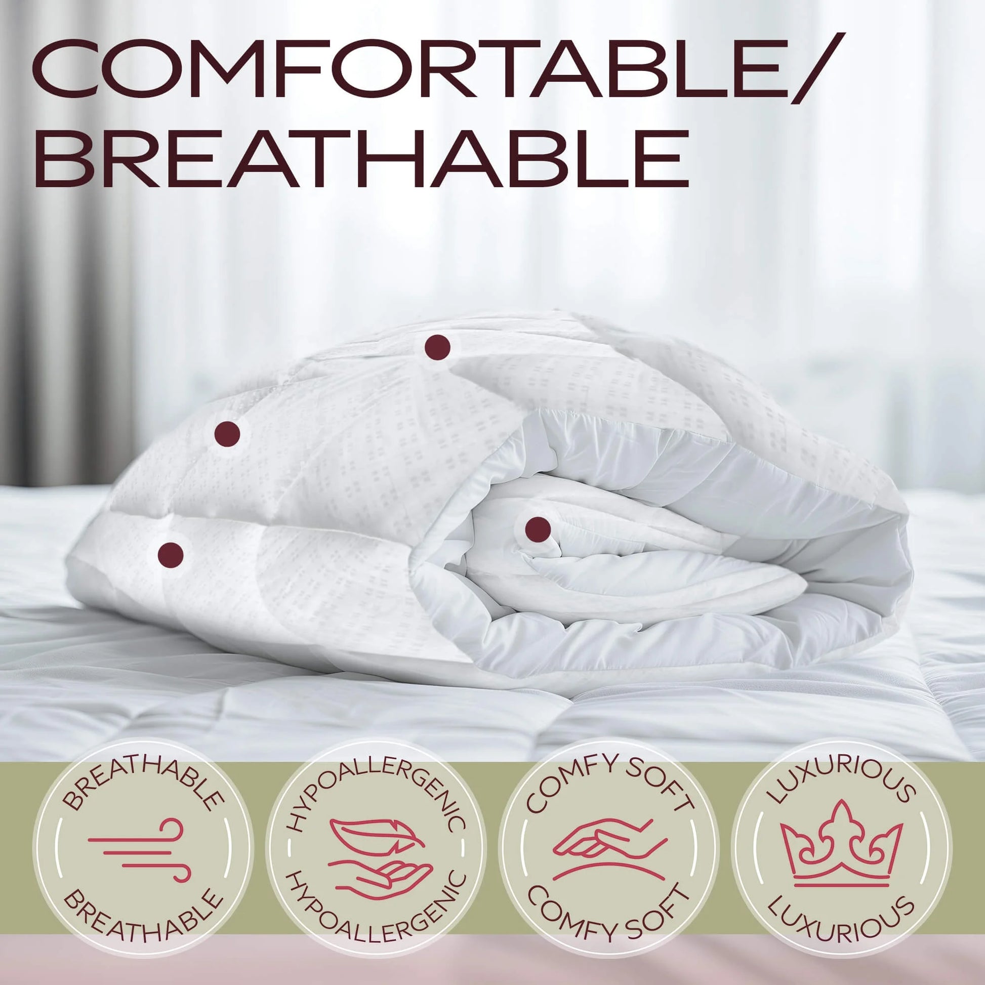 Twin XL Size Mattress Pad - Luxurious Cotton Sateen Mattress Protector - Soft, Comfortable, and Breatheable Mattress Cover - Mattress Pad Protects Mattress from Dust, Dirt, Spills, and Stains.