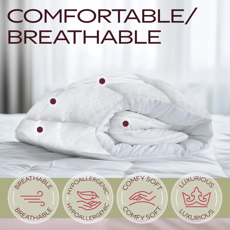 Twin XL Size Mattress Pad - Luxurious Cotton Sateen Mattress Protector - Soft, Comfortable, and Breatheable Mattress Cover - Mattress Pad Protects Mattress from Dust, Dirt, Spills, and Stains.