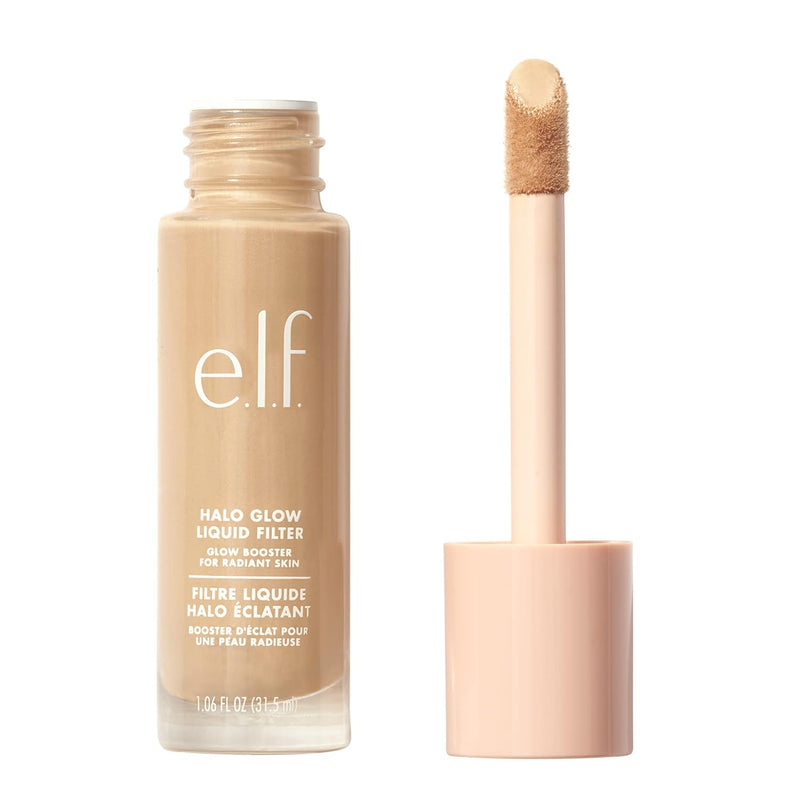 Halo Glow Liquid Filter, Complexion Booster for a Glowing, Soft-Focus Look, Infused with Hyaluronic Acid, Vegan & Cruelty-Free, 2 Fair/Light - Puck's