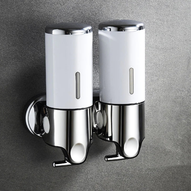Wall-Mounted Shampoo & Shower Gel Dispenser - Puck's