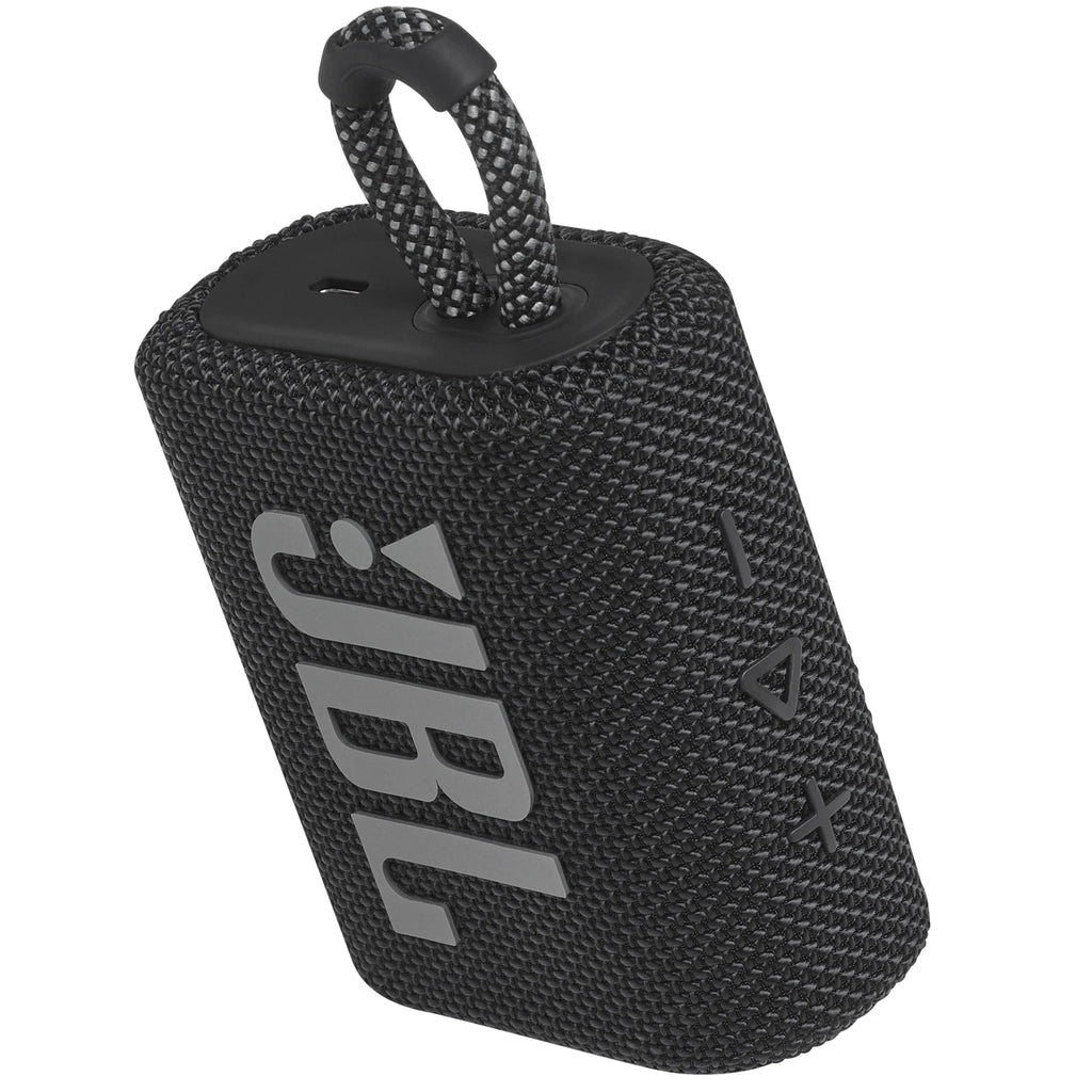 Go 3 - Portable Waterproof Speaker - Black - Puck's