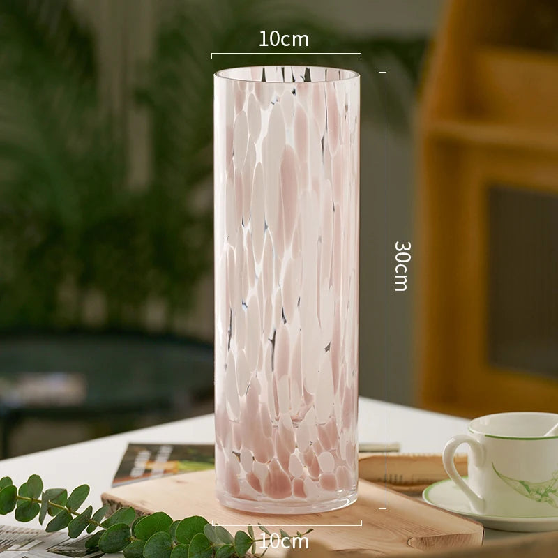 Medieval Glass Vase Pink - Puck's