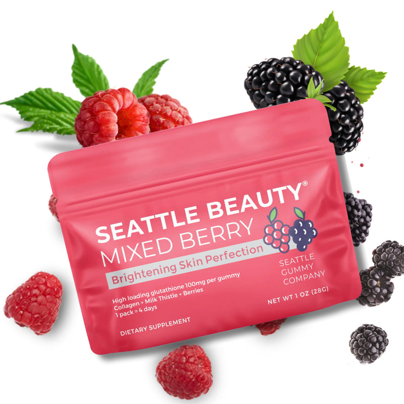 Mixed Berry Skin Perfection Gummies 12-Pack - Puck's