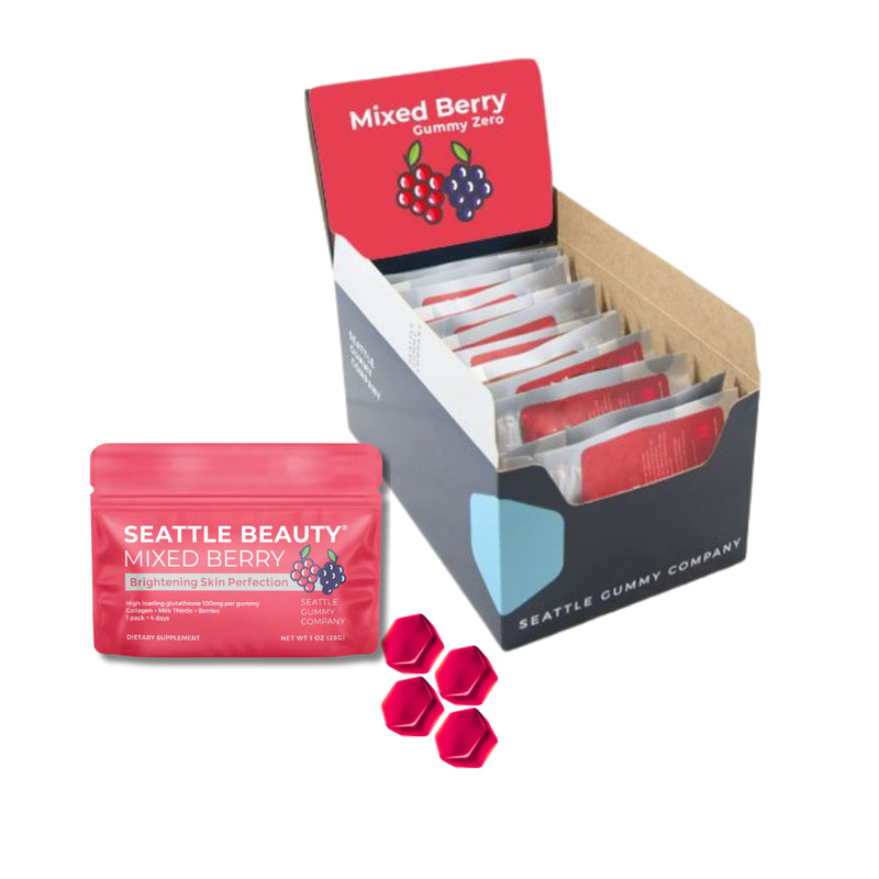Mixed Berry Skin Perfection Gummies 12-Pack - Puck's